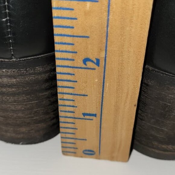 Paul Green Boots Soho Moto Silver Studded Black Leather Buckle Booties SZ US 6.5 - Picture 6 of 13